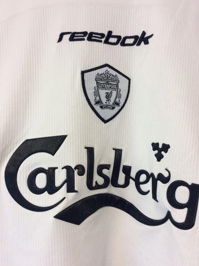 Liverpool Jersey. Season 2001/2002. Official Reebok Away Jersey From 2001. Authentic Original. Not A Modern Day Remake.