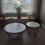 Marble coffee table and a side table set Image 5