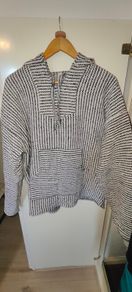 Baja Hoodie Pullover Poncho
