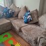 sofa corner suite and 2 seater in good Image 2