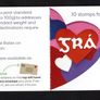 2022 Ireland Love Commemorative Self-Adhesive N Value Booklet Mint Never Hinged (MNH) Image 2
