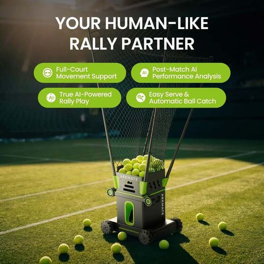 Acemate S10 Tennis Robot - BRAND NEW + spare battery