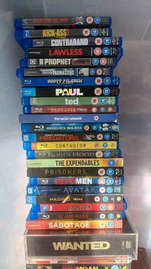 Dvds and blu rays