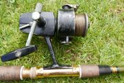 Vintage Prince Regent  Hi 1917 Spinning Reel and Fishing Rod