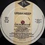 Rare Israeli pressing. Uriah Heep - Live in Moscow, Cam B Mockbe. Cover has punchole. Very rare LP. Image 3