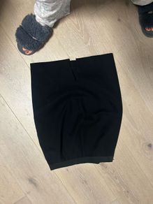 french connection black skirt