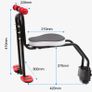 BRAND NEW Bicycle Seat MTB Mountain Bike Front Seats Mat Children Baby Bicycle Safety Chair With Armrest Bar Pedal Cycling Acccessories Image 3