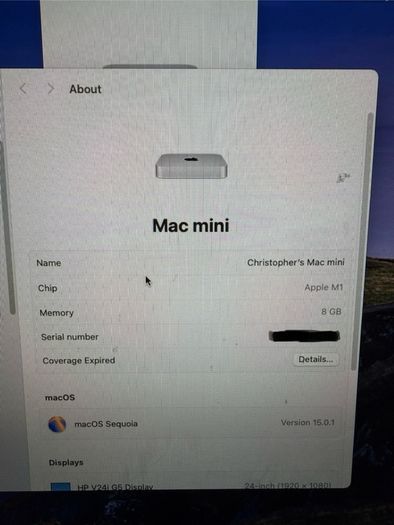 Mac Mini M1