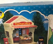 Sylvanian Families Post Office with Postman Sam + accessories