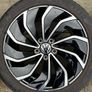 Genuine Volkswagen R-Line Ventura  17" Alloys & Tyres - Like New, Good Year Tyres Image 5