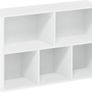 5-Cube Reversible Open Shelf Bookcase, Wood, White (FREE POSTAGE) Image 5