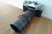 Zenit E Pentacon 4/200 Vintage SLR camera USSR Soviet Russian 35 mm KMZ Refurbished 800154634