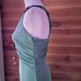 Karen Millen dress midi with straps green summer occasion size S/M Image 7