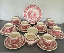 27 Piece Tea Set Royal Tudor