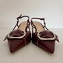 Arezzo slingback heels in burgundy - 6UK Image 2