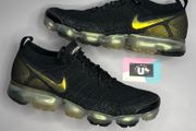 Premium Nike Air Vapormax Flyknit 2 Black Metallic Silver