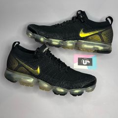 Premium Nike Air Vapormax Flyknit 2 Black Metallic Silver