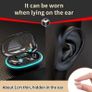 Sleep Earbuds Wireless Headphones Bluetooth 5.3 Noise Reduction Sports Image 8
