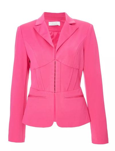 Brand new with tags beautiful Pink Quiz ladies trouser suit size 16