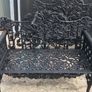 Pair Cast Iron Garden Seats Image 2