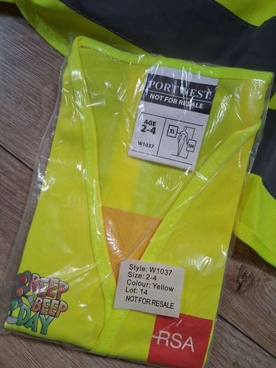 High Vis jackets kids