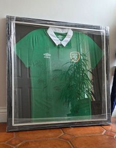Signed Framed Ireland Euro 2016 Shirt