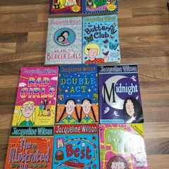 10 x Jacqueline Wilson Books 14E for all 10