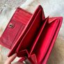 Visconti Womens Red Leather Wallet purse Genuine Leather Image 6
