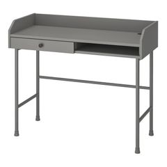 IKEA HAUGA Desk, Grey (Discontinued)