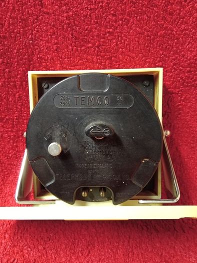 Vintage Temco Electric  Clock