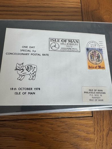 FDC Isle of Man 1978