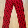 Banned Apparel Red Women's Trousers Size L Image 4