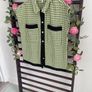 gilet Bnwot Pulz brand houndstooth gilet /waistcoat Image 7