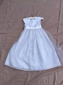 Beautiful tigerlily white Communion Dress
