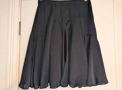 Stunning black pleated mid skirt from Coast