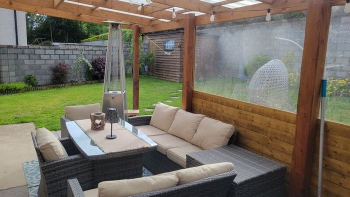 Rattan Garden Furniture 3+2+1+1 and Patio Heater