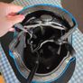 Micro metalic blue Bike/Scooter Helmet Image 4