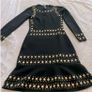MICHAEL Michael Kors black studded dress Image 3