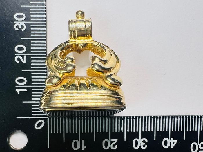 Vintage 1980s Pocket Watch Fob UN-ENGRAVED