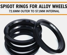 Spigot rings 72.6 - 57.1 (FREE POST)