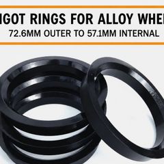 Spigot rings 72.6 - 57.1 (FREE POST)