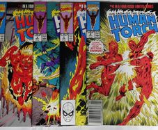 Saga of the Original Human Torch Limited Series Issues 1-4 (1990)