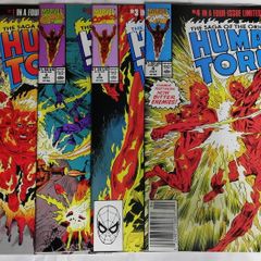 Saga of the Original Human Torch Limited Series Issues 1-4 (1990)