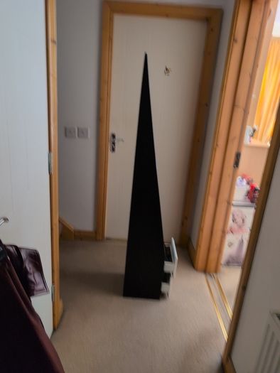 home work desk + standing mirror with storage