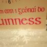 Guinness clock Irish language mancave pub home bar Image 2