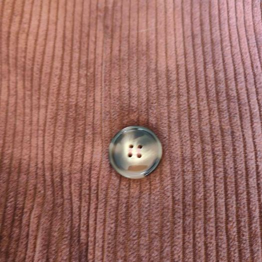 Brown velvet blazer, size 10