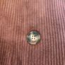 Brown velvet blazer, size 10 Image 5