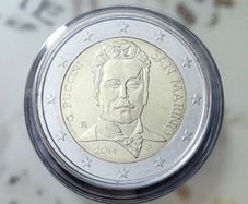San Marino 2 Euro Brilliant Uncirculated Coin 2014 - Giacomo Puccini