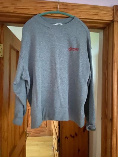 H&M Grey Sweatshirt XL and Grey Wide Leg Jeans UK 14
