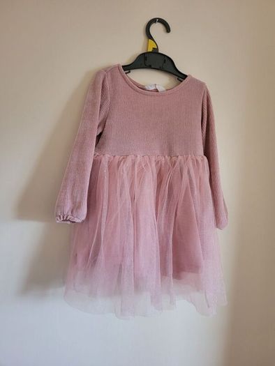 Pink tulle sparkle dress